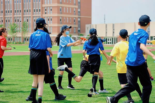 运动日,南通惠立学校
